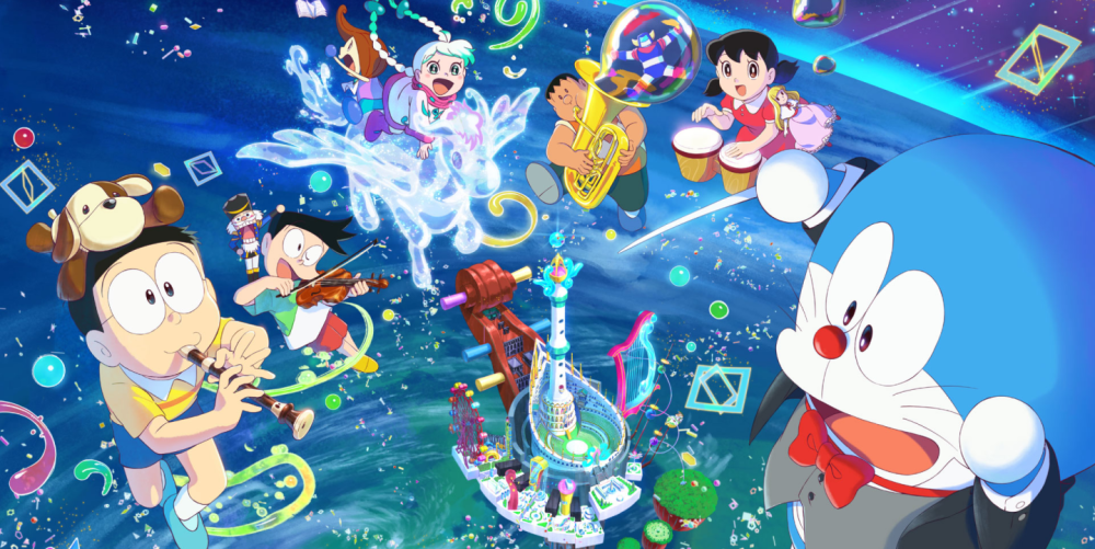Nobita dan Doraemon Menyelamatkan Dunia Dengan Musik!